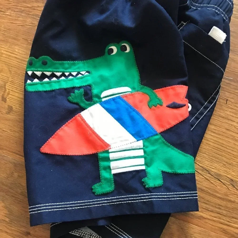 Gymboree surfing alligator